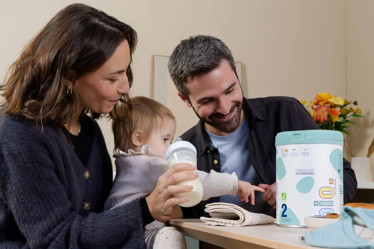 changer de lait infantile