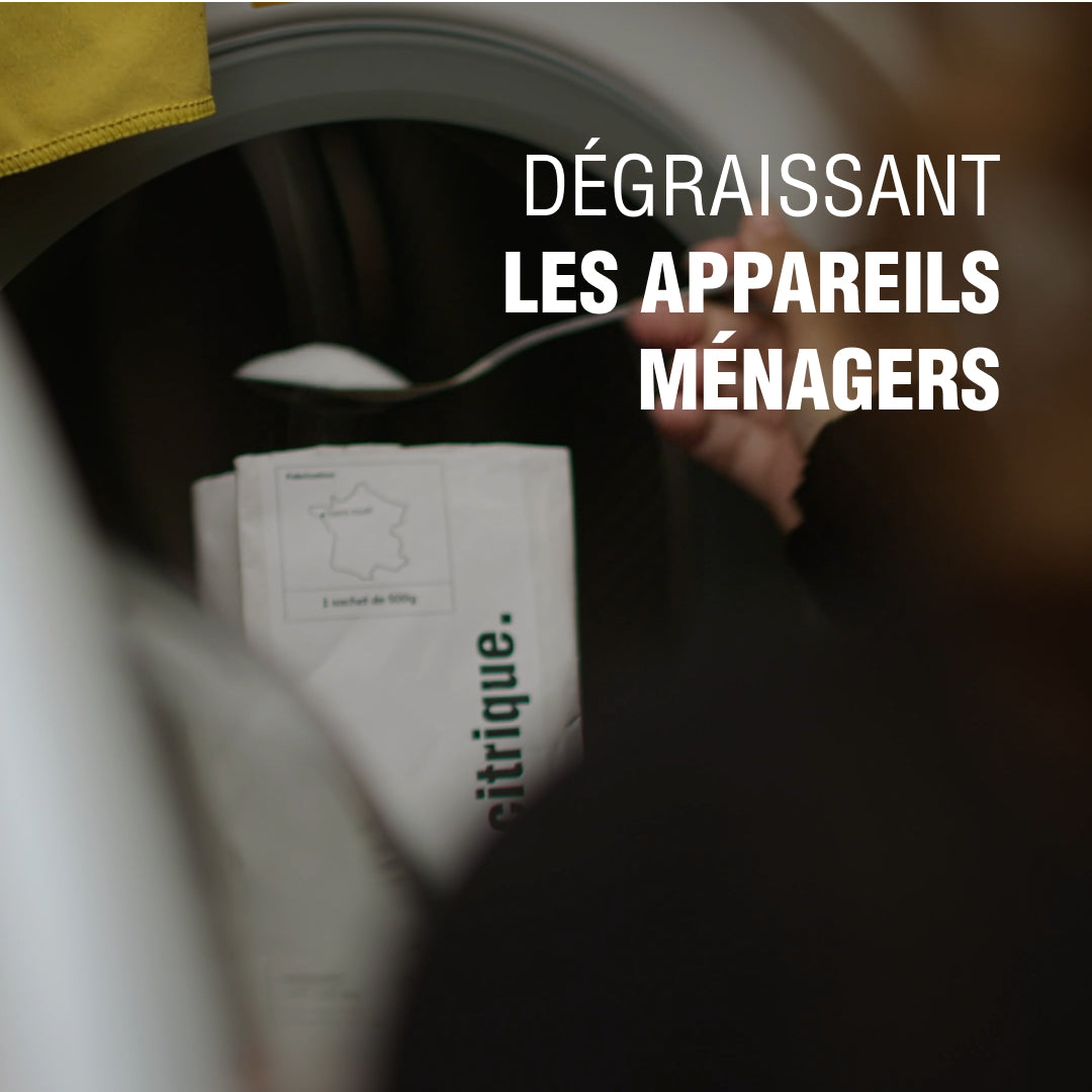 Acide citrique ménager