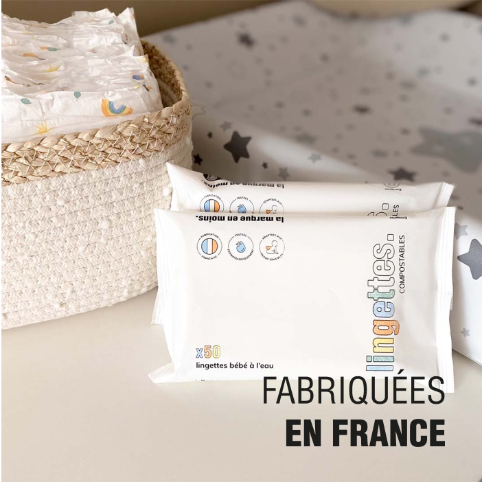 Lingettes nettoyantes bébé