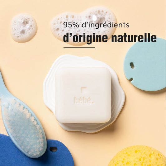 Soin lavant bébé + Lingettes + Cotons