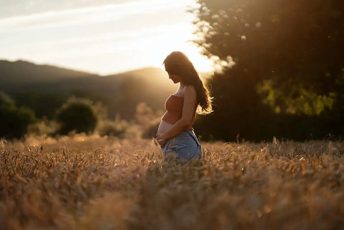 accoucher en été