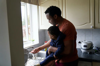 nettoyer avec du liquide vaisselle bébé