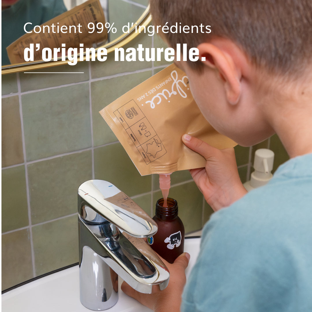 Dentifrice enfant certifié bio - Fraise