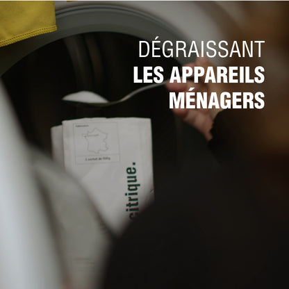 Acide citrique ménager