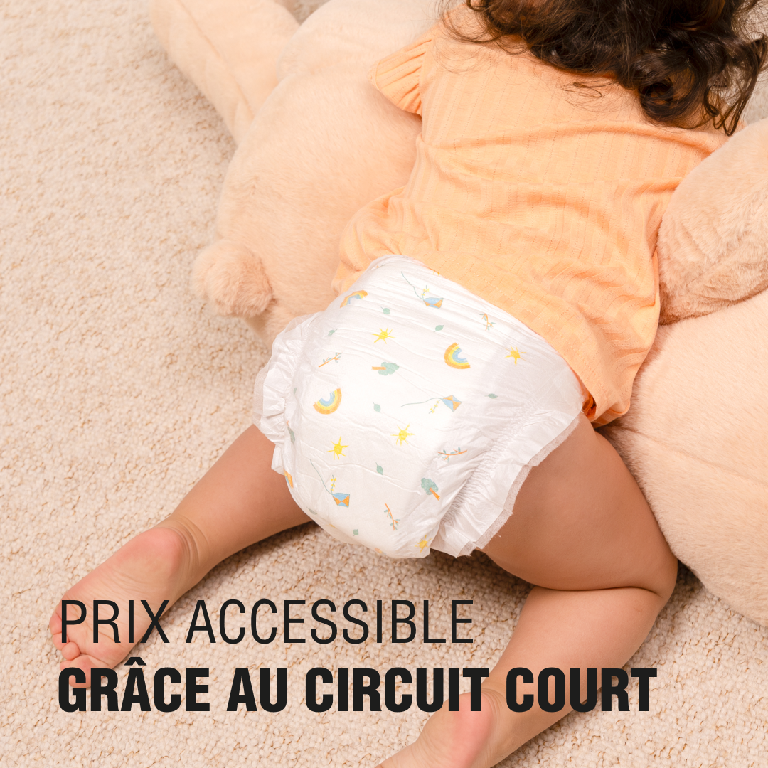 Couches-culottes écologiques - kit essai