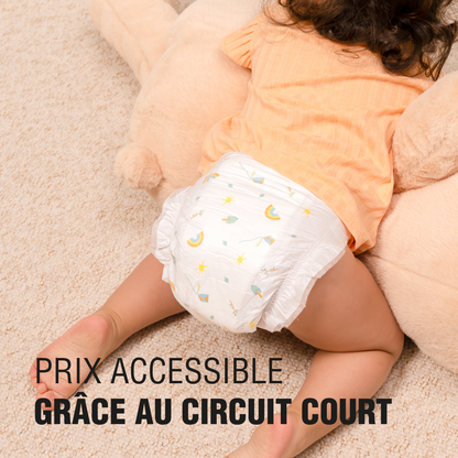 Couches-culottes écologiques - kit essai