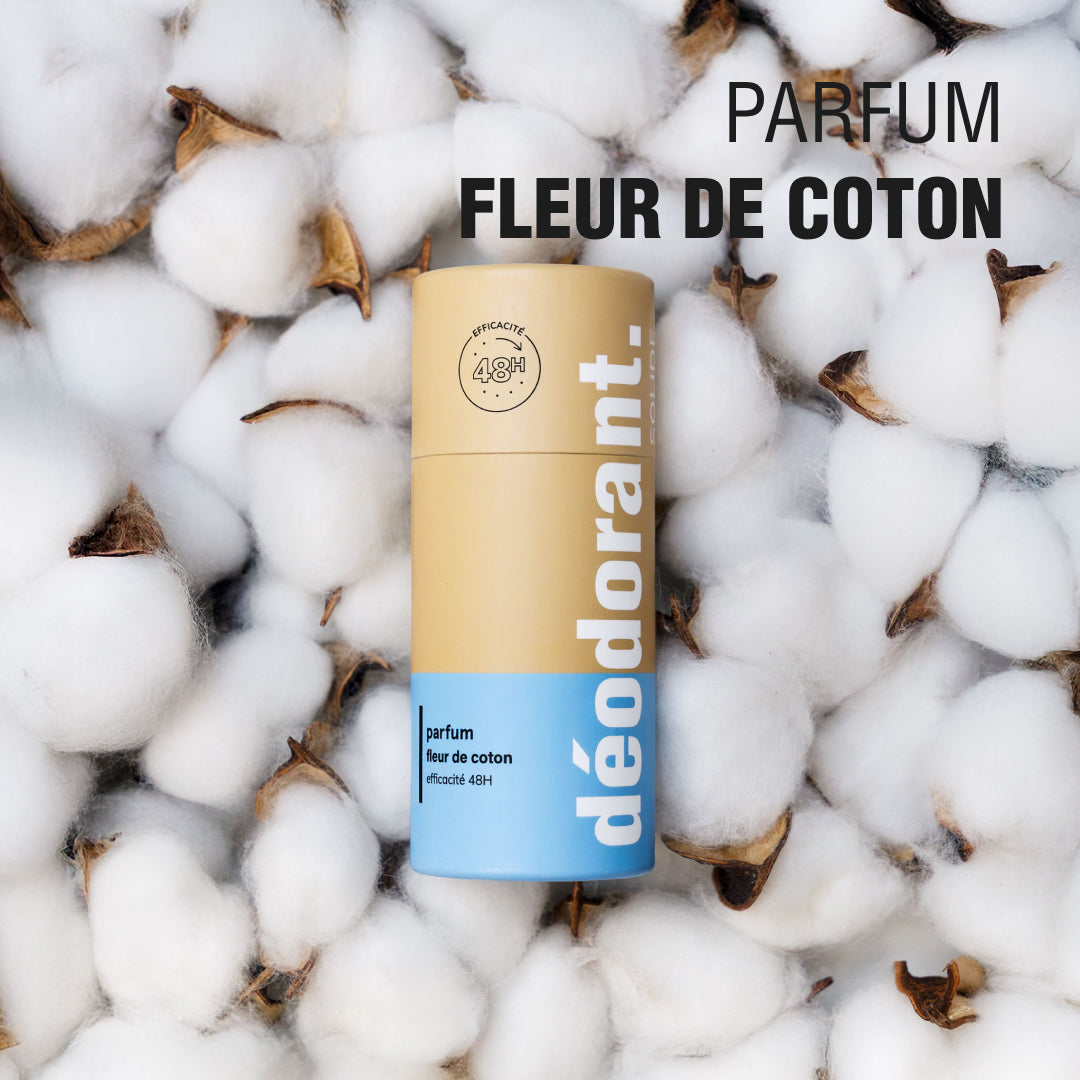 Déodorant solide - Fleur de coton