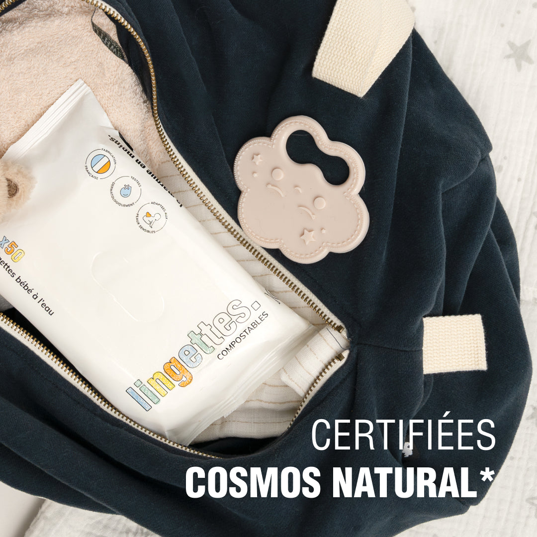 Lingettes nettoyantes bébé