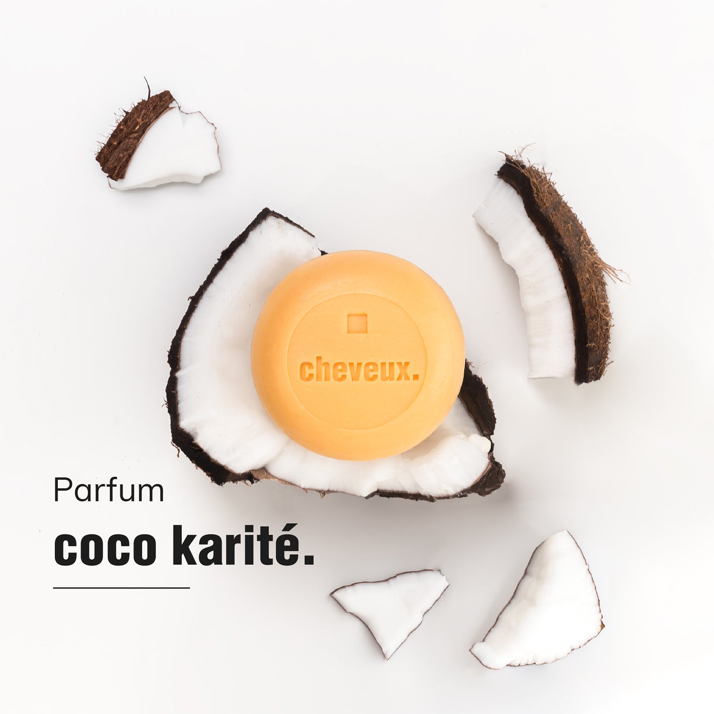 Shampoing solide - Cheveux secs - Coco Karité