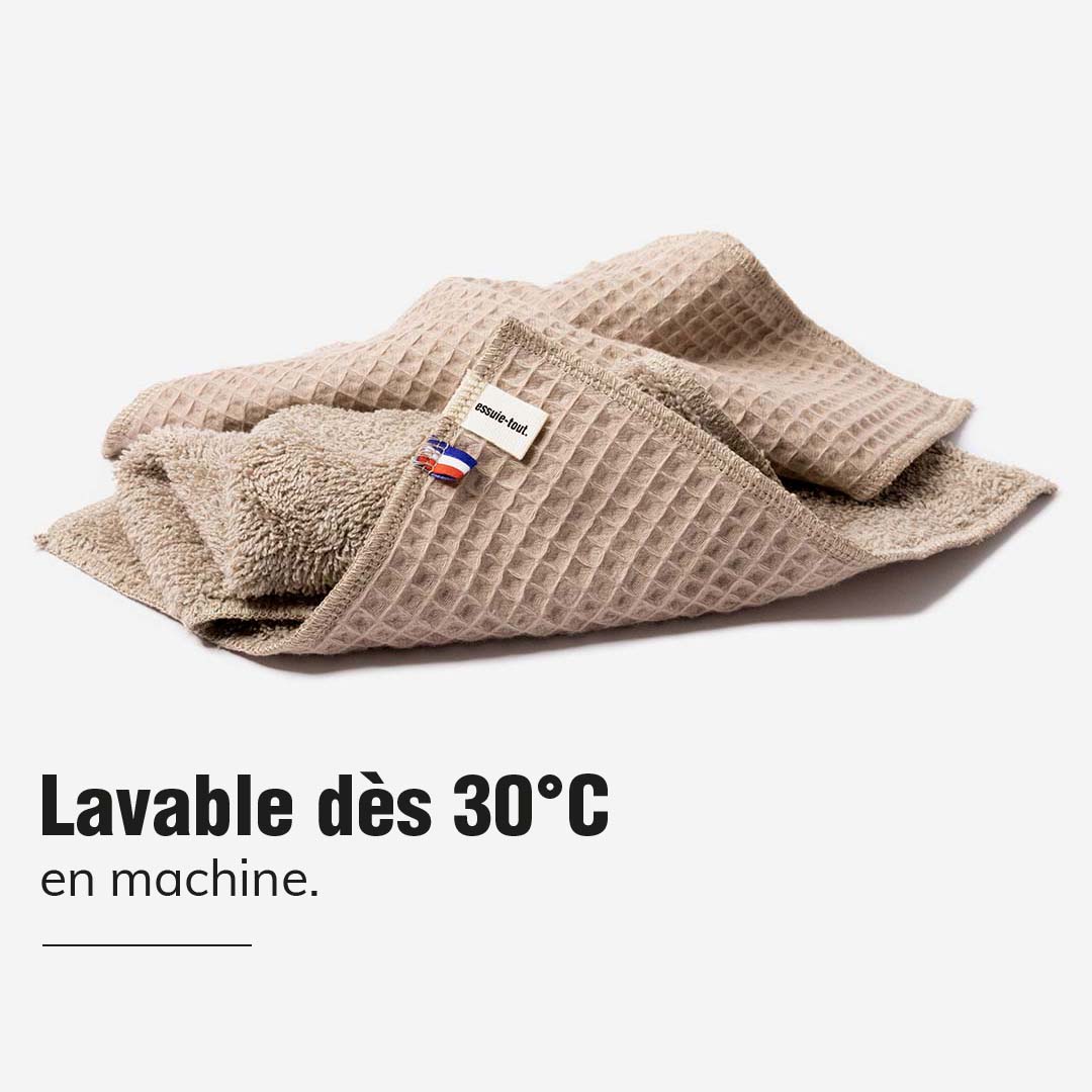 Essuie-tout lavable - lot de 4